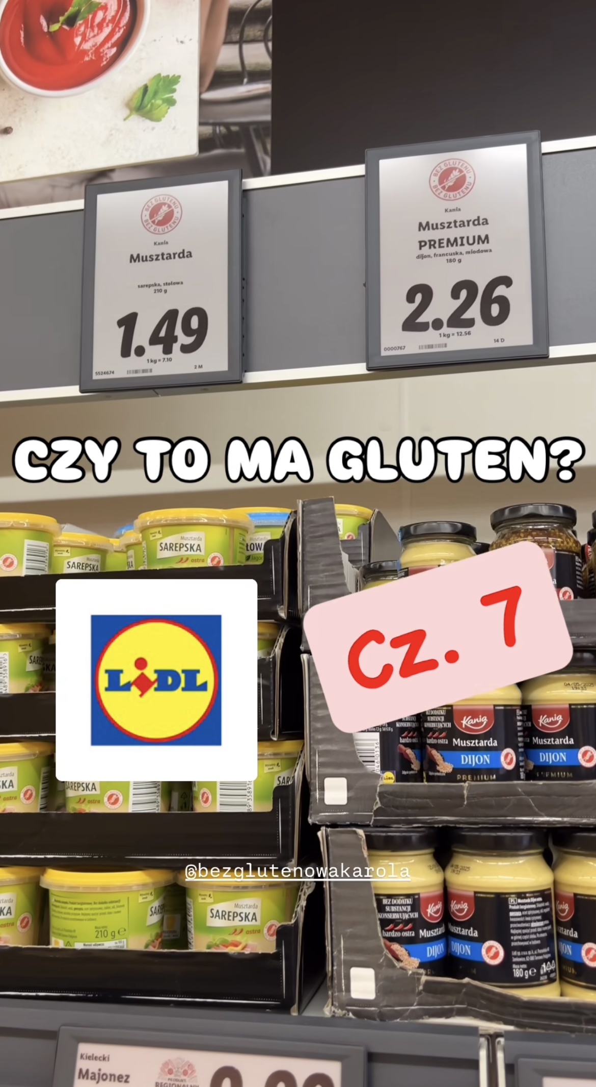 Czy to ma gluten? - Lidl
