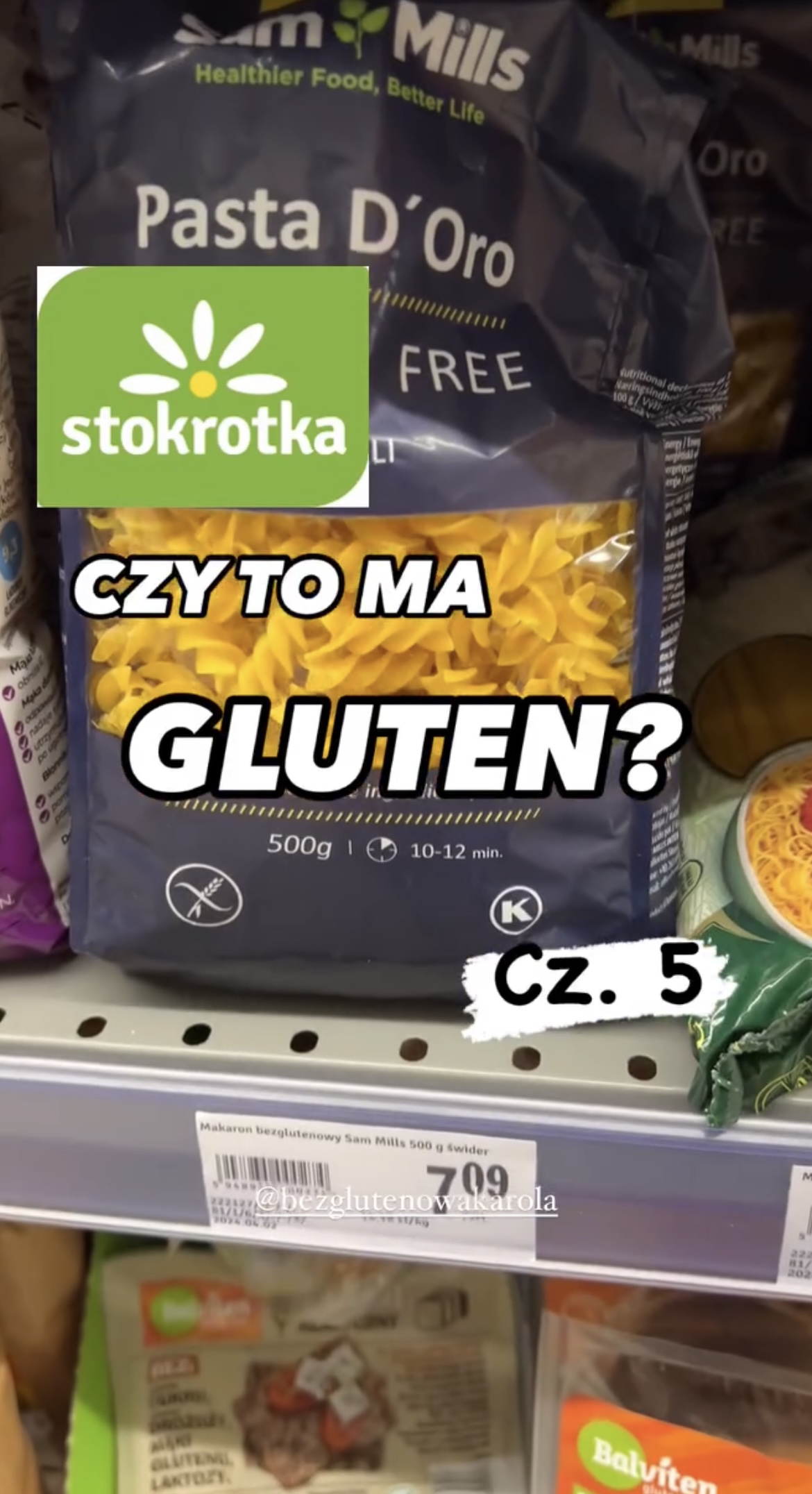 Czy to ma gluten? - Stokrotka