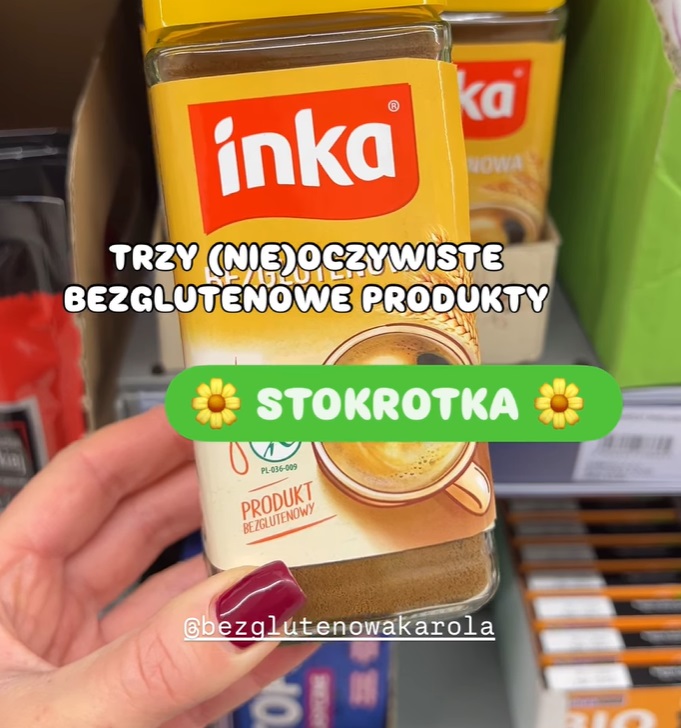 Czy to ma gluten? - Stokrotka