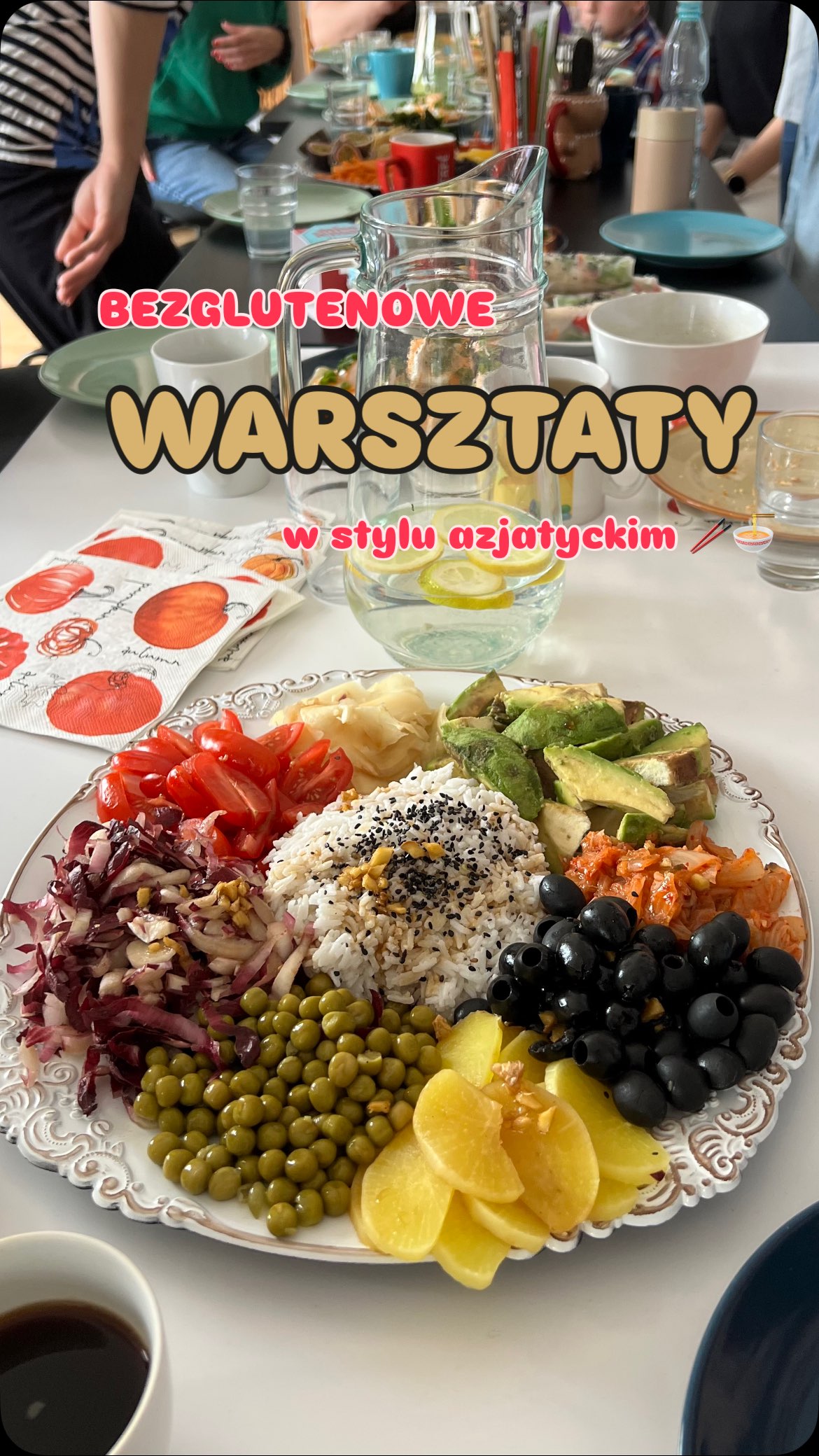 Bezglutenowe warsztaty kulinarne w stylu azjatyckim