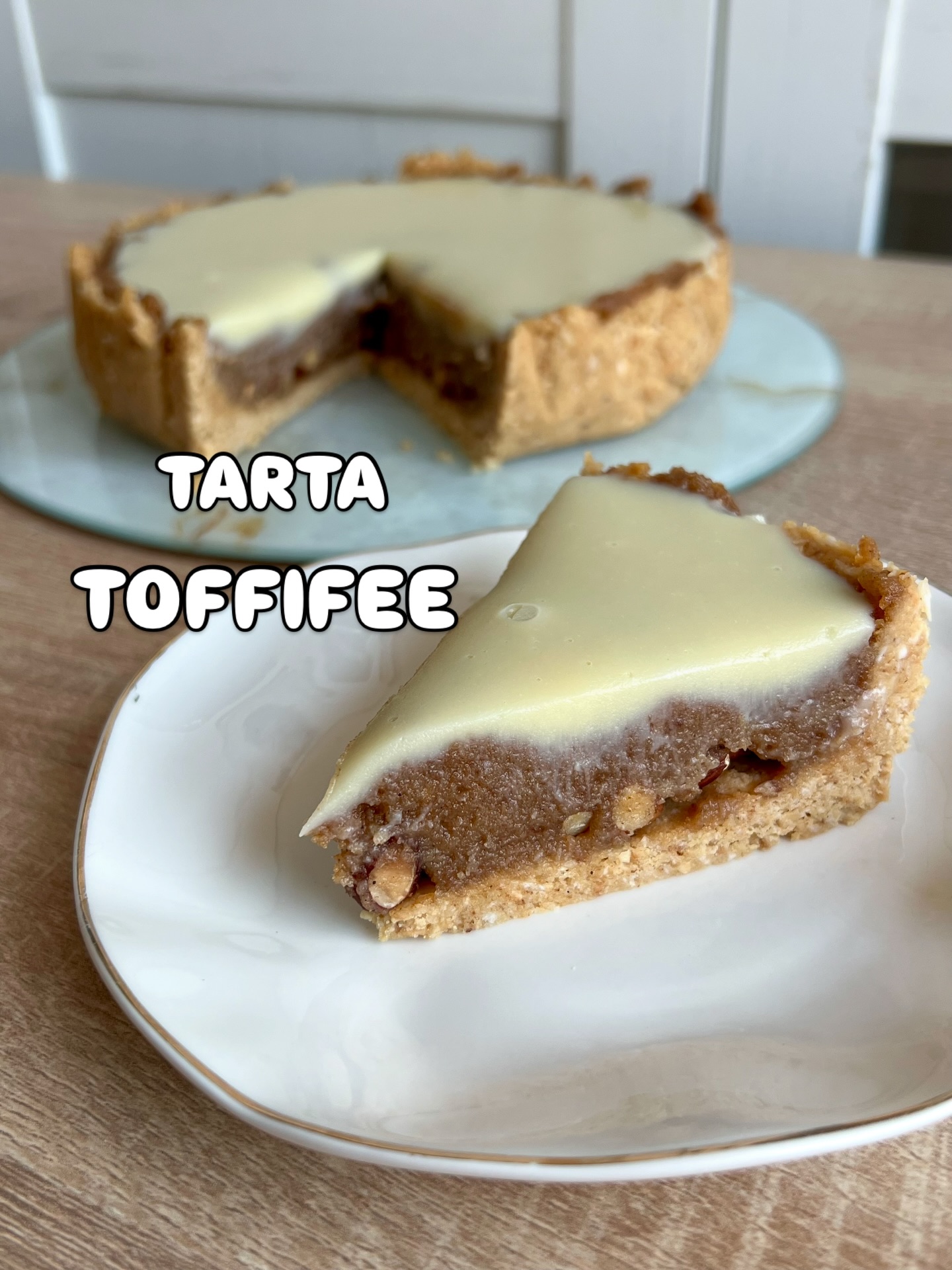 Tarta Toffifee z białą czekoladą
